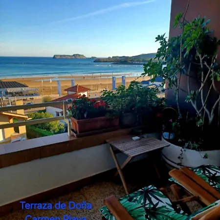 Dona Carmen Playa Boutique Apartment Suances Exterior photo